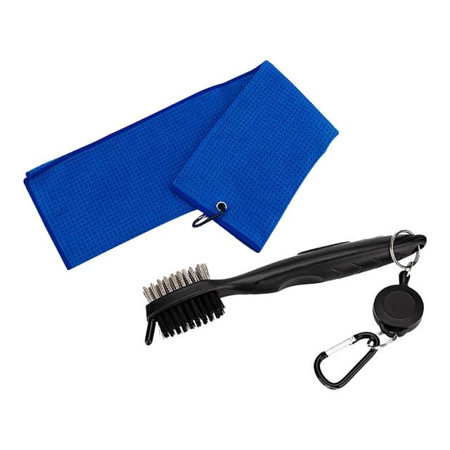 Towels Cleaner Brush Wiping Cloth with Carabiner Clip for Women