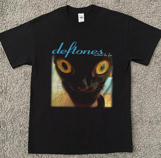 Deftones fashion cat shirt