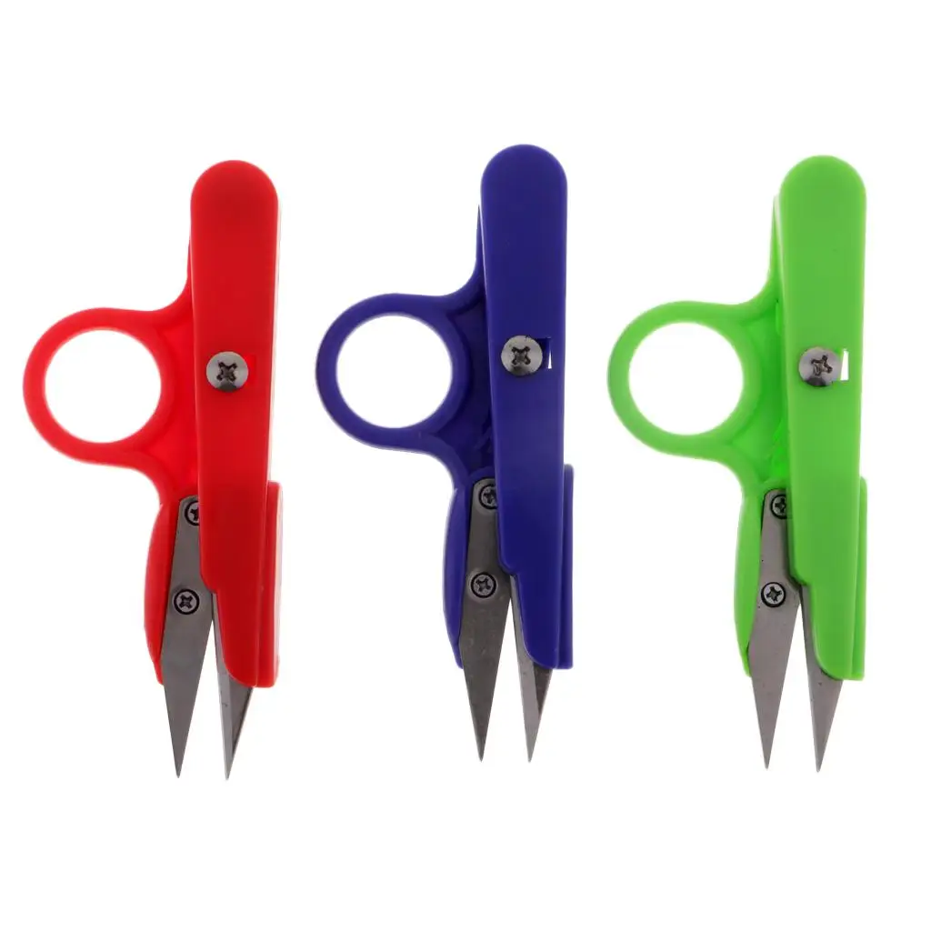 3pcs Steel Embroidery Sewing Thread Cutter Scissors Thread 