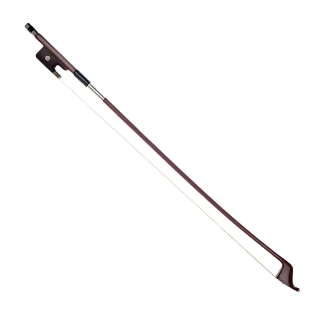 4/4 Violin Bow,  Balanced Handmade Brazilwood Bass Bow  Horsehair,