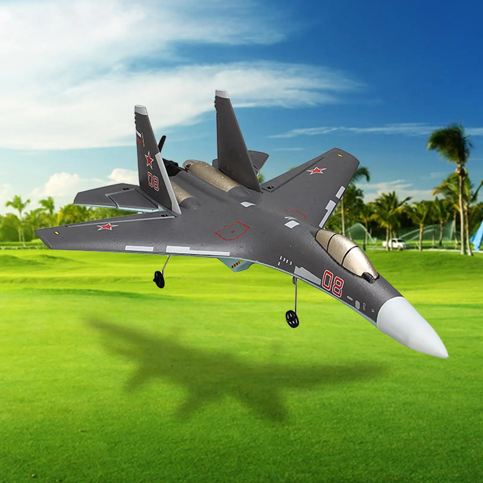Foam SU-35 Remote Control Aircraft RC Airplane for Kids & Beginners
