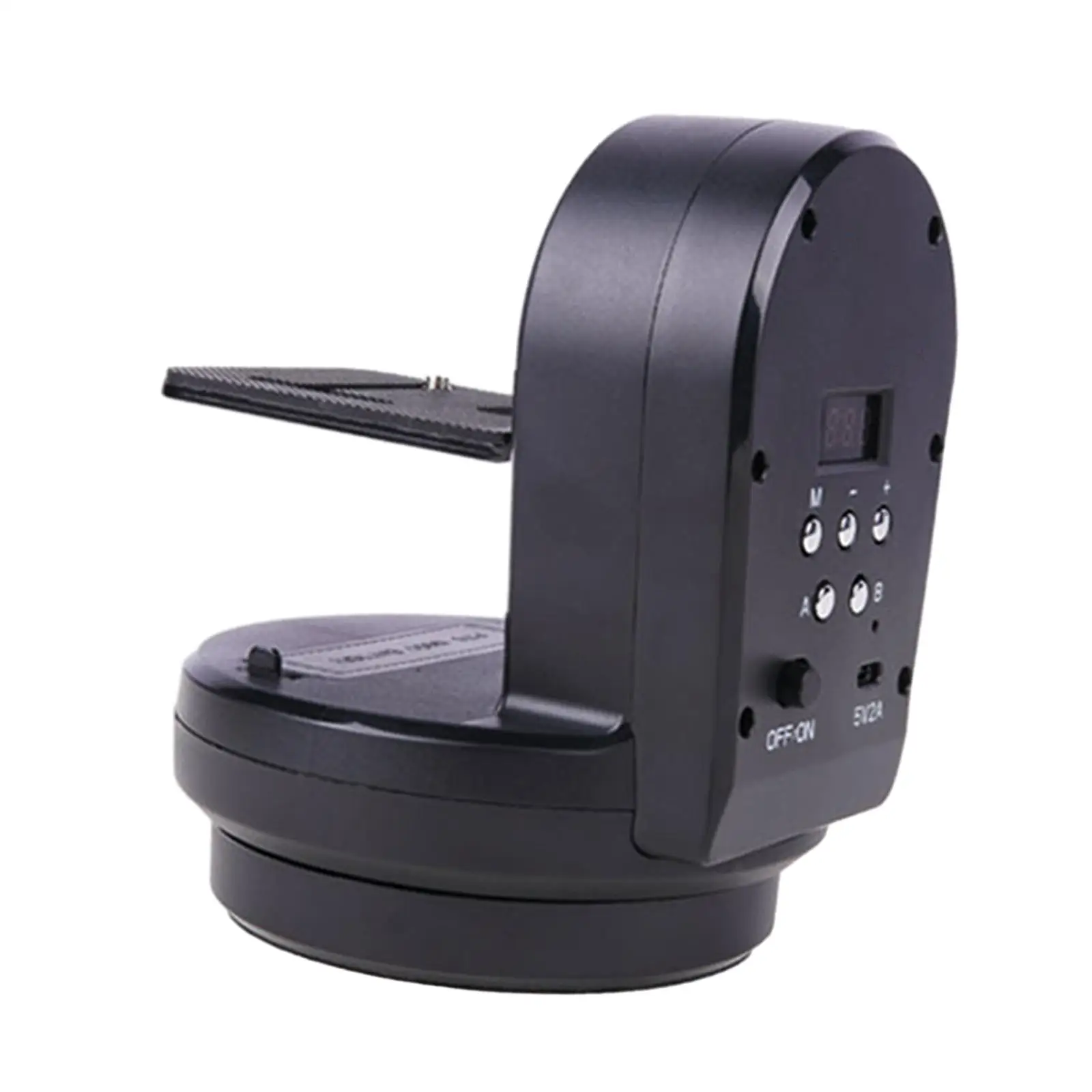 Automatic Motorized Rotating Panoramic Head Accessory Universal Remote Control Pan Tilt for Smartphones Interview Conversation
