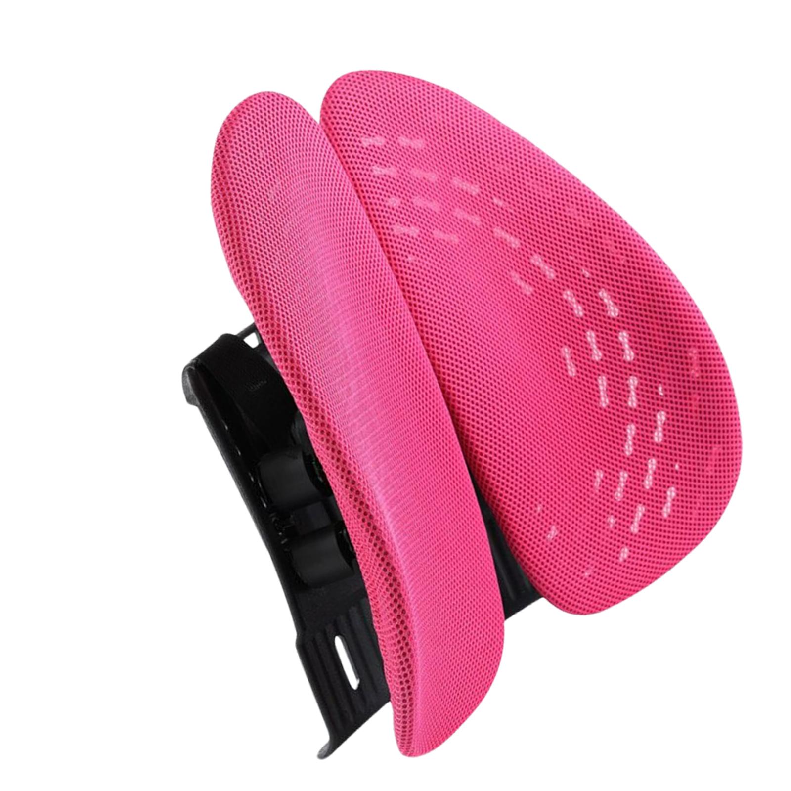 Universal Car Lumbar Support Pillow Seat Cushion Breathable Delicate Touch Multi-Use Coccyx Pain Relief Back Pad Fit for Car
