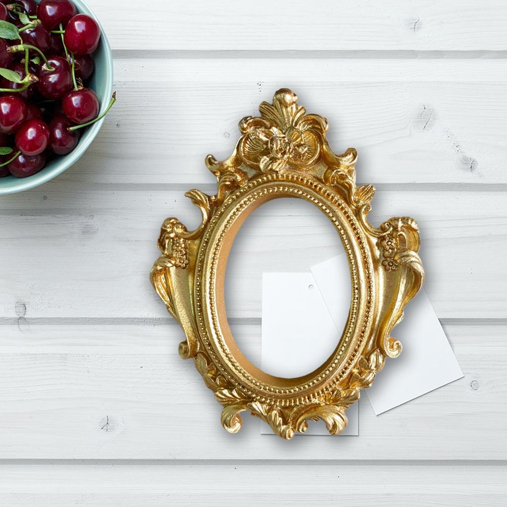 Title 3, Vintage Frame Resin Baroque Antique Photographi...