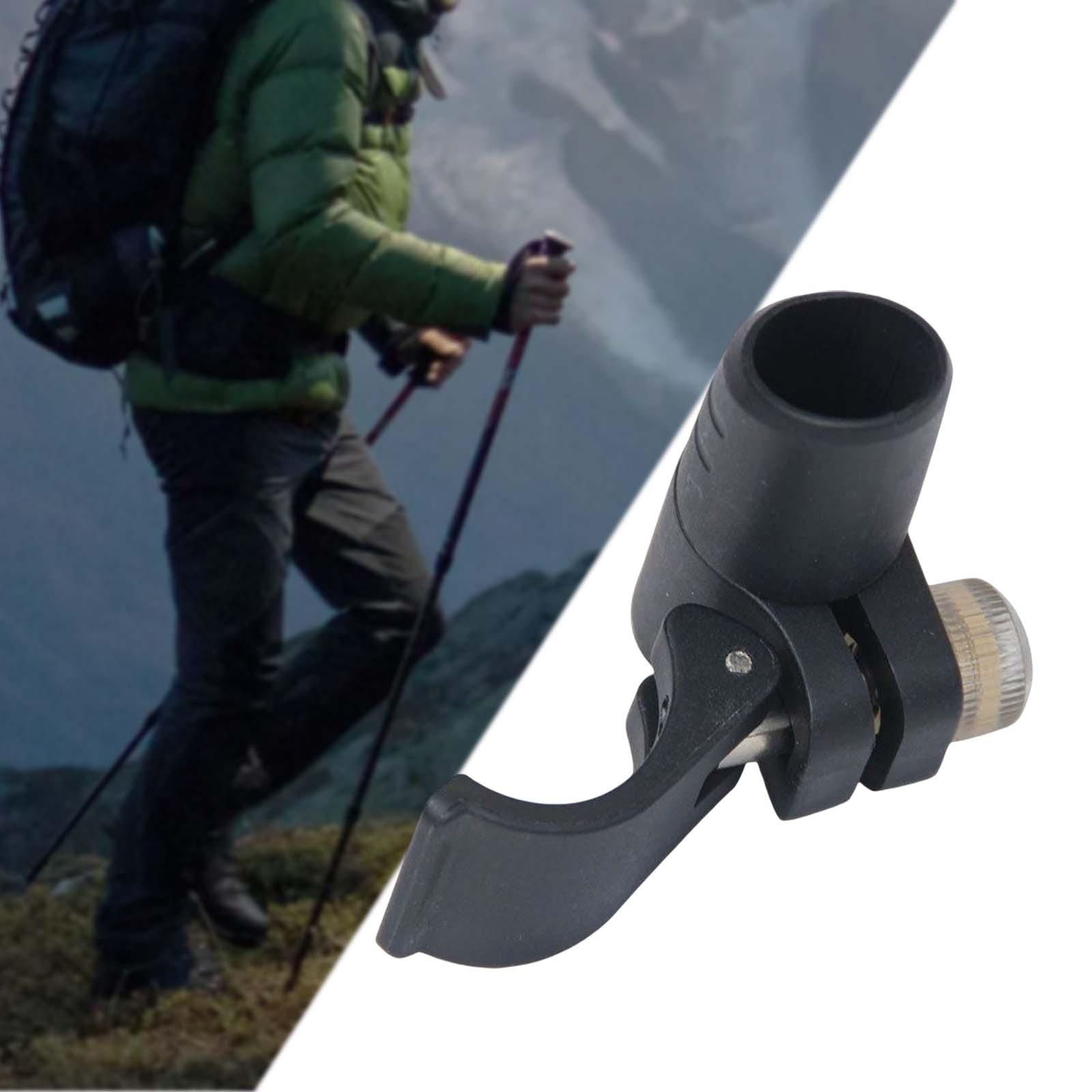 Replacement Walking Trekking Cane Locking Clips for Mountaineering Backpacking Climbing Walking Snowshoeing Outdoor