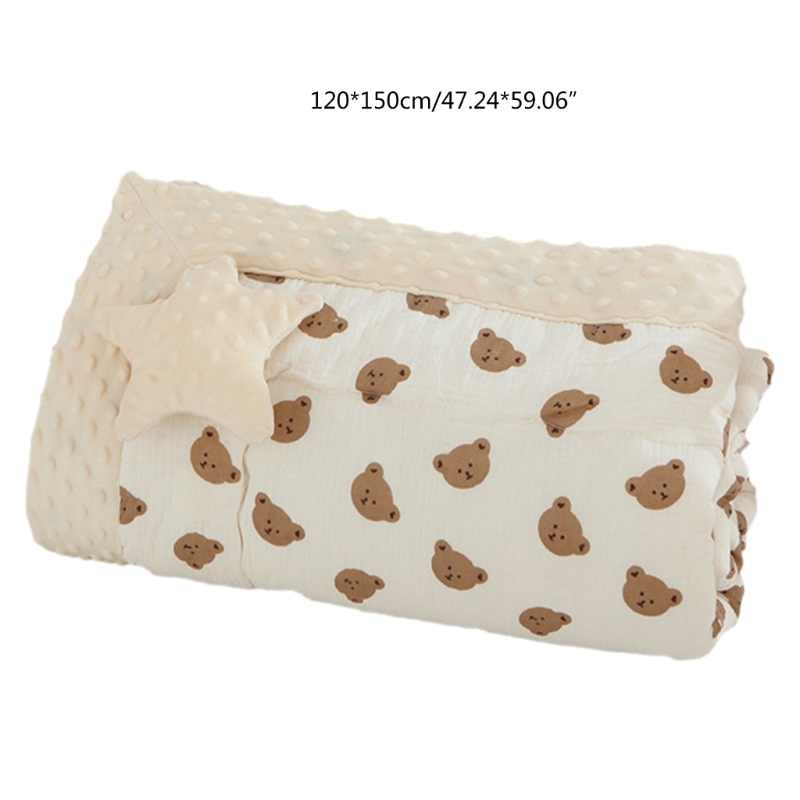 Baby Swaddles Blanket for Infant Boys Girls Autumn Winter Infant Stroller Cover Toddlers Crib Stuff Small Wrap Quilts A2UB