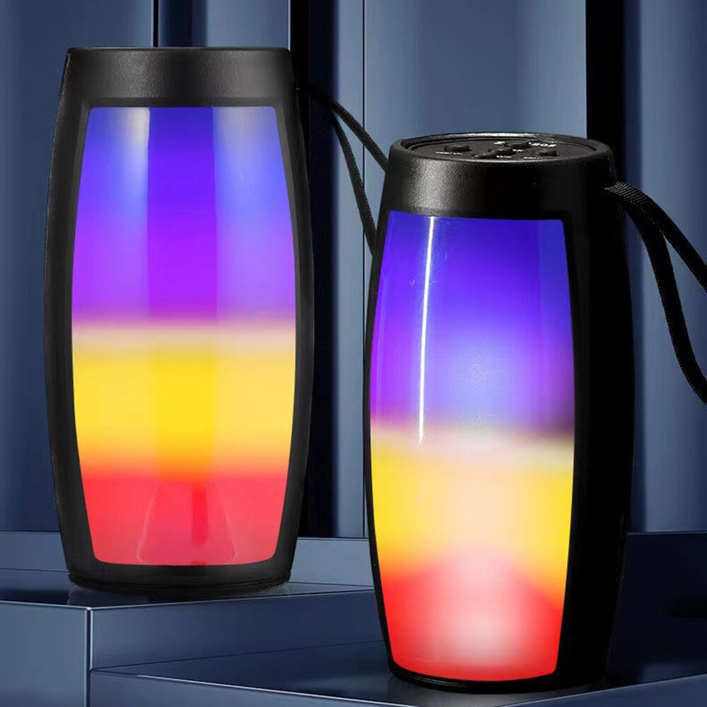 Title 8, LED Colorfull Lights Wireless Bluetooth Speaker...