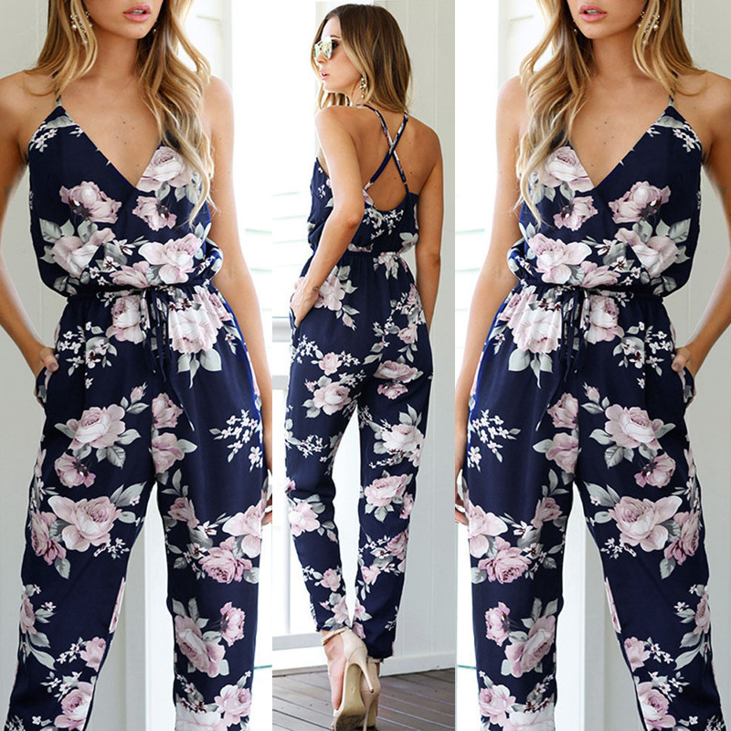 floral summer playsuit