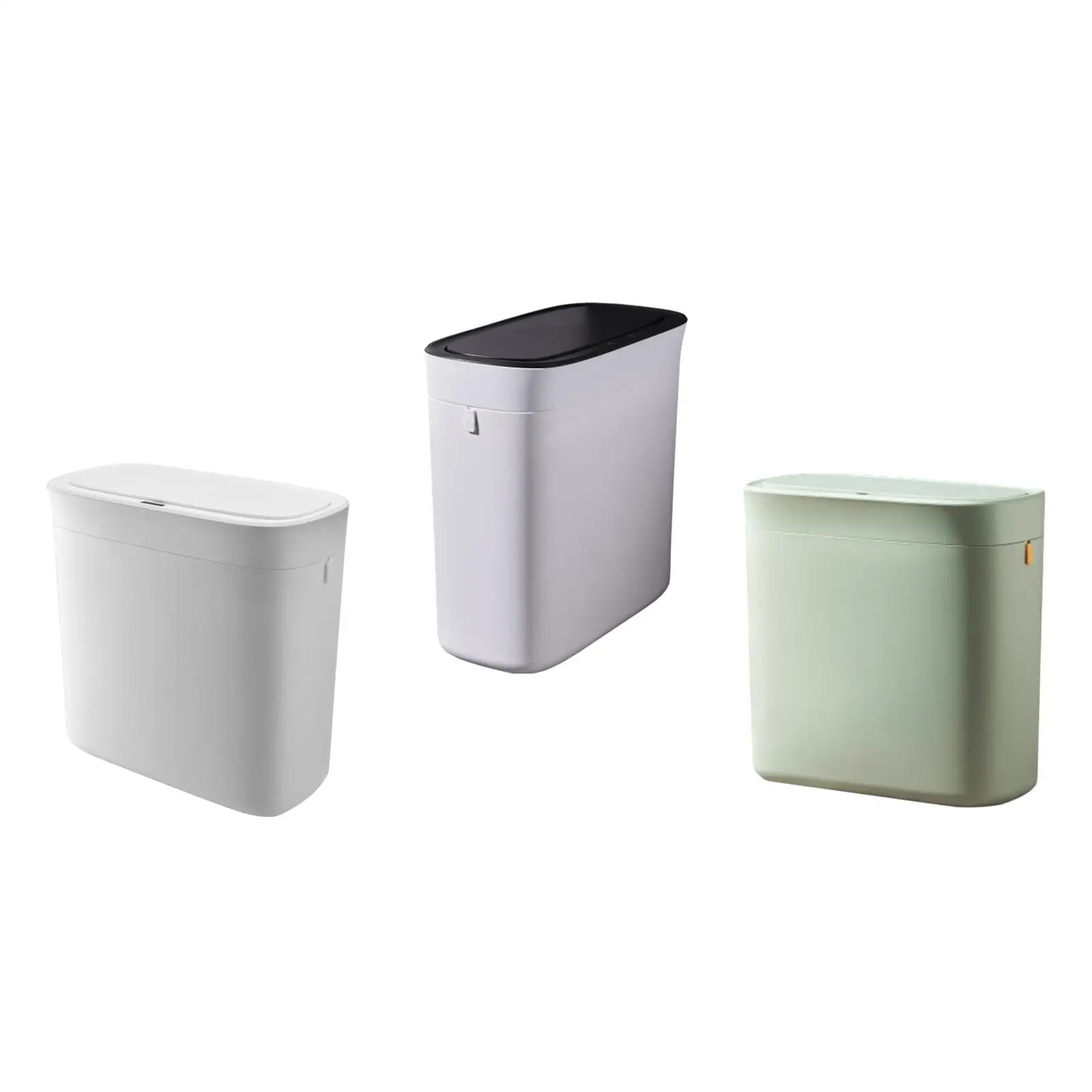 Touchless Trash Can 16L Electric Garbage Bin for Dining Room Living Room