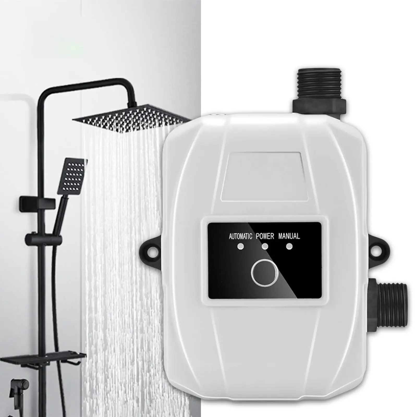 Water Pressure Booster Pump Silent Water Pump for Kitchen Sink Bathroom Home Shower