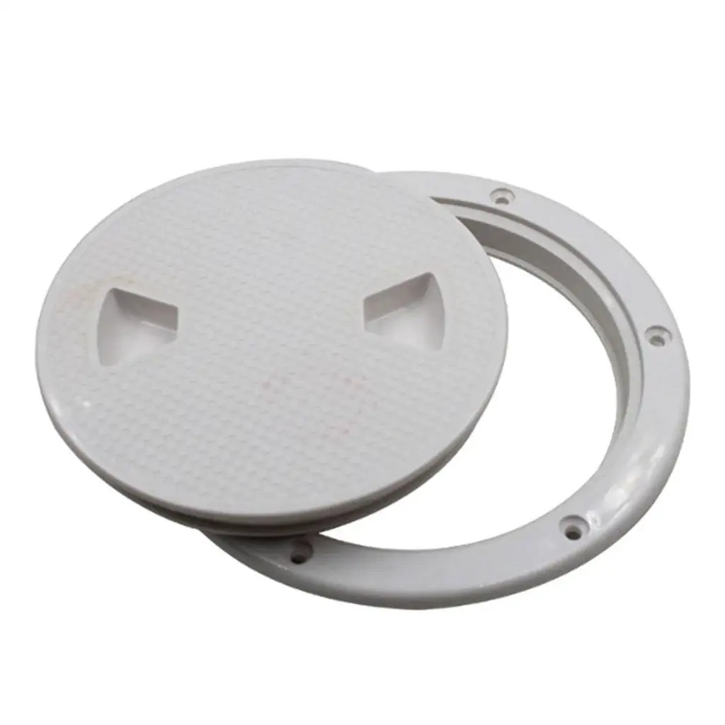 Boat Round 4`` Deck Inspection Cover back-out for Marine Boating