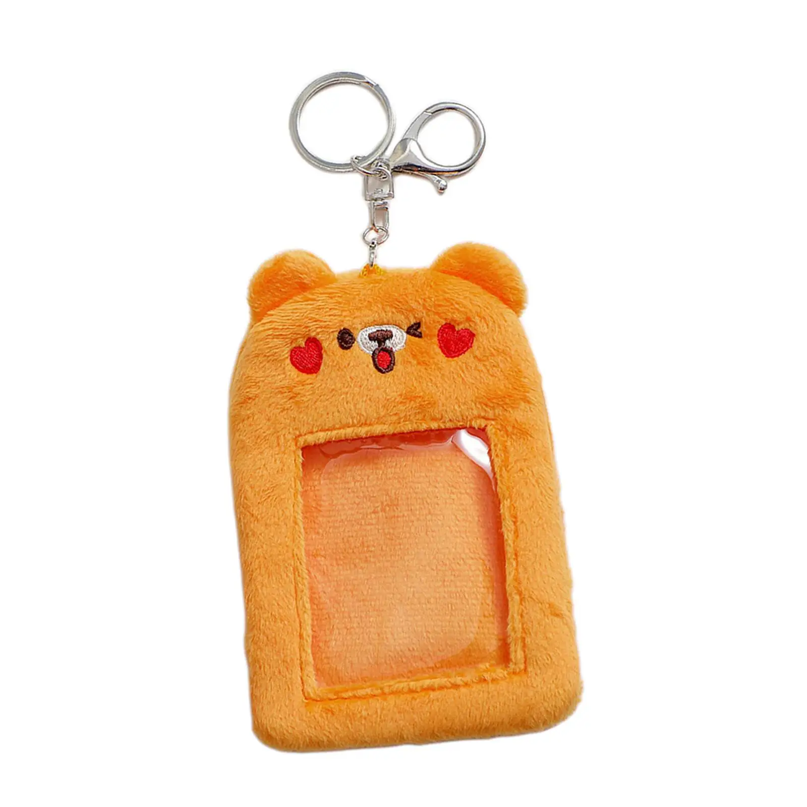 Cute Plush Photocard Holder Photo Sleeves Photocard Holder for Game Cards