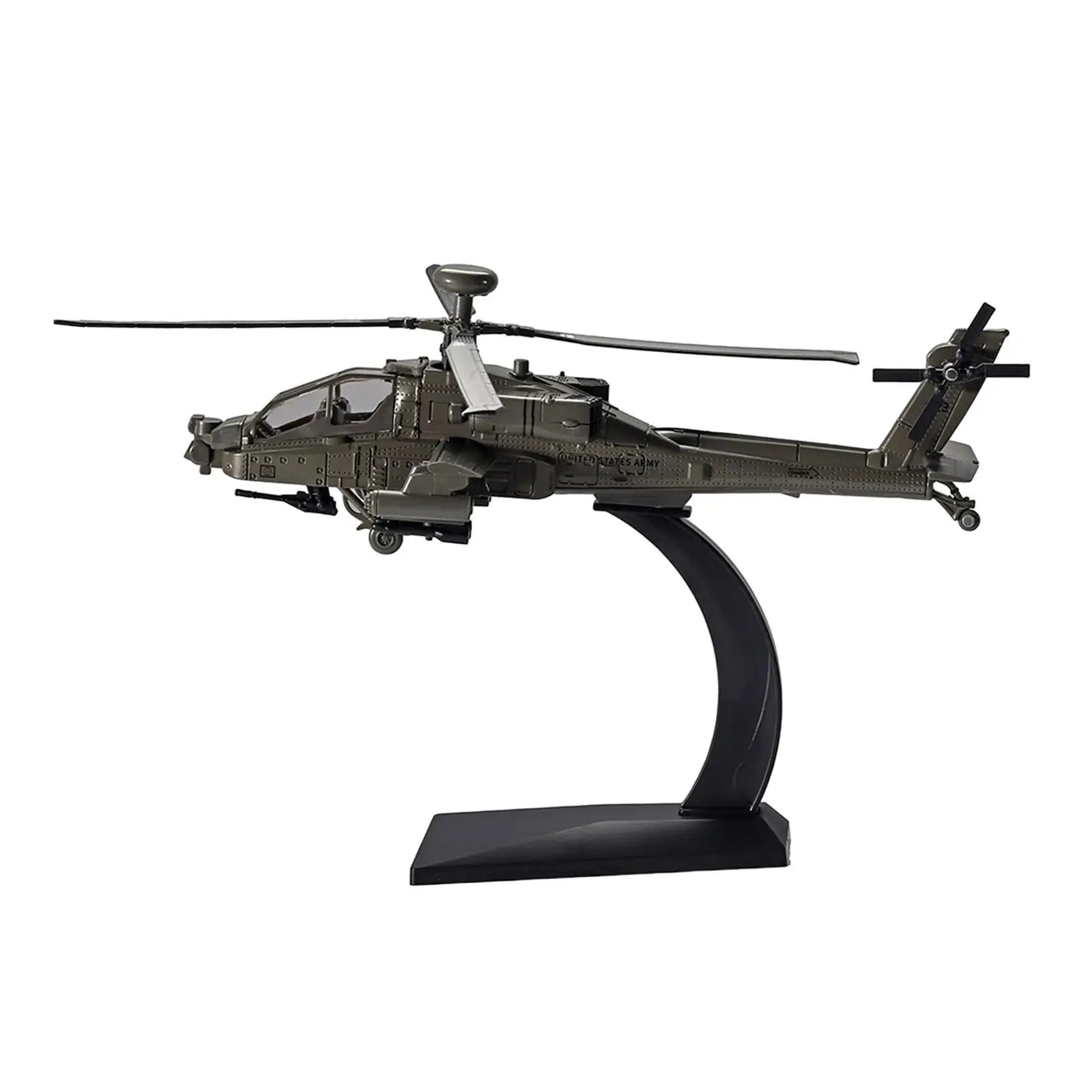 with Display Stand Helicopter Model Aircraft for Decoration