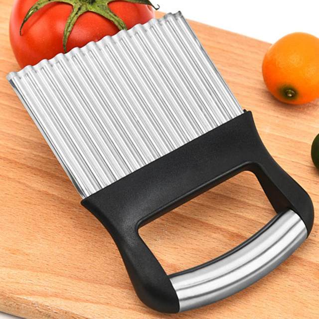 Farfi Sharp Potato Shredder Long Handle Stainless Steel Butter