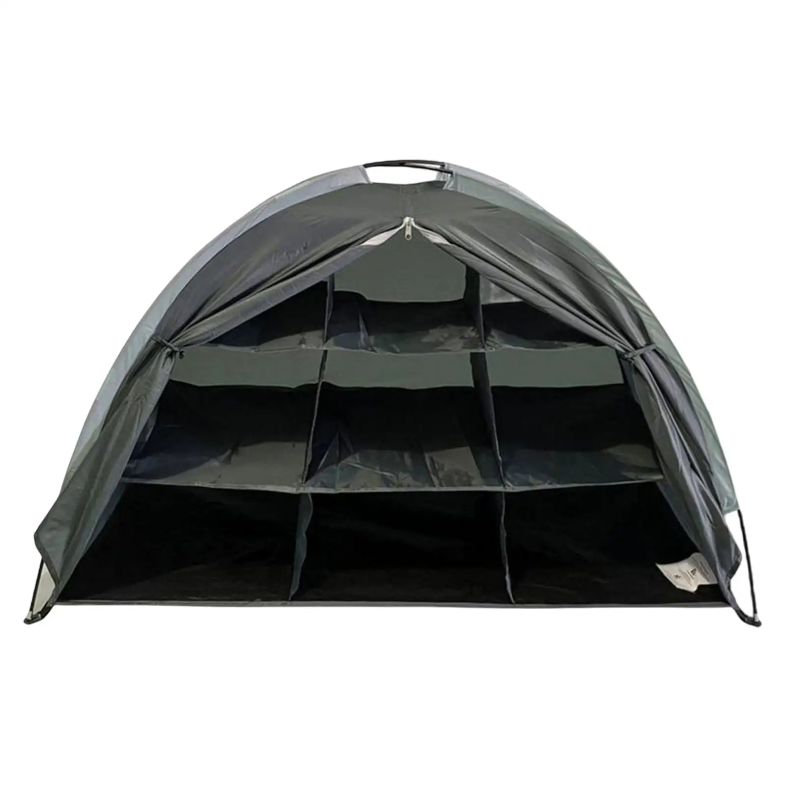 Camping Shoes Storage Organizer RV Tent Organizer 9 Shelf Foldable Durable