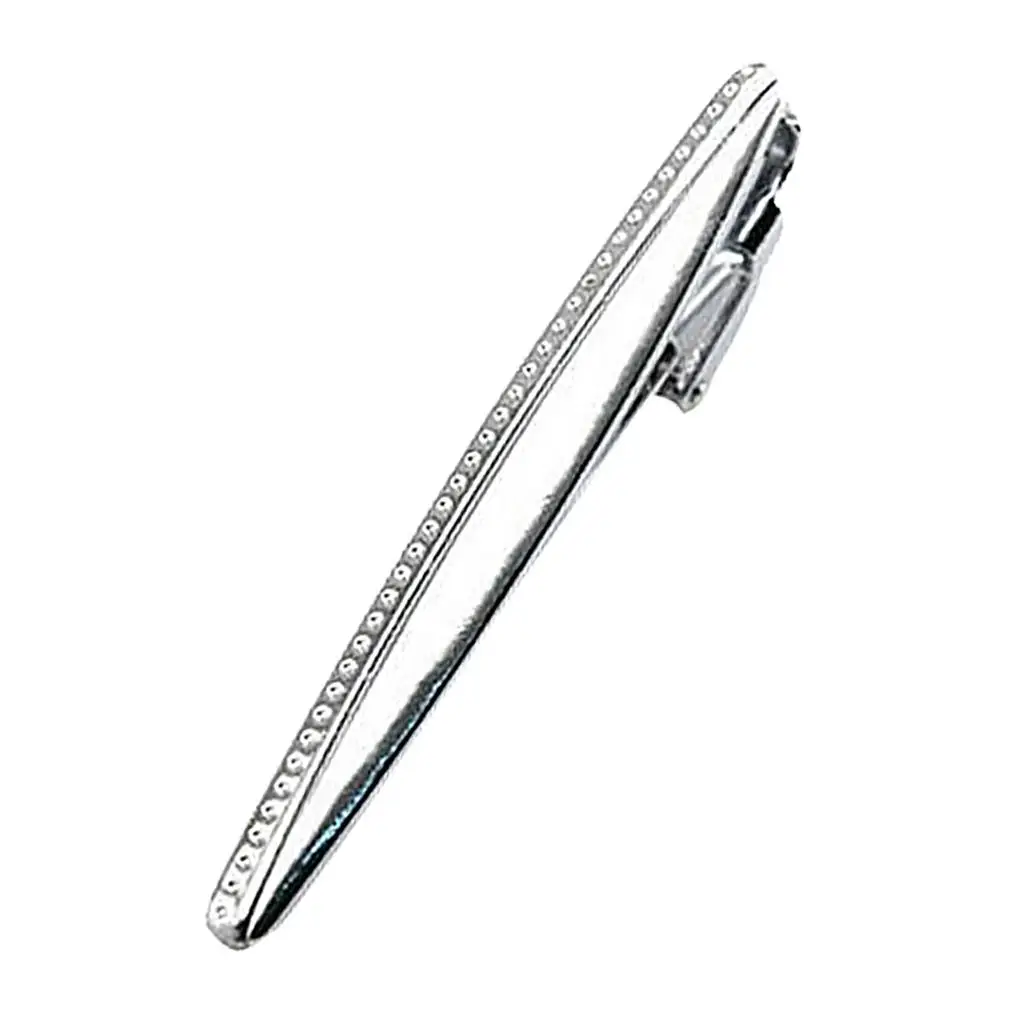 Fashion  Clips Tie Bar Clips Tie Pins for Men Formal Wedding Business Jewelry