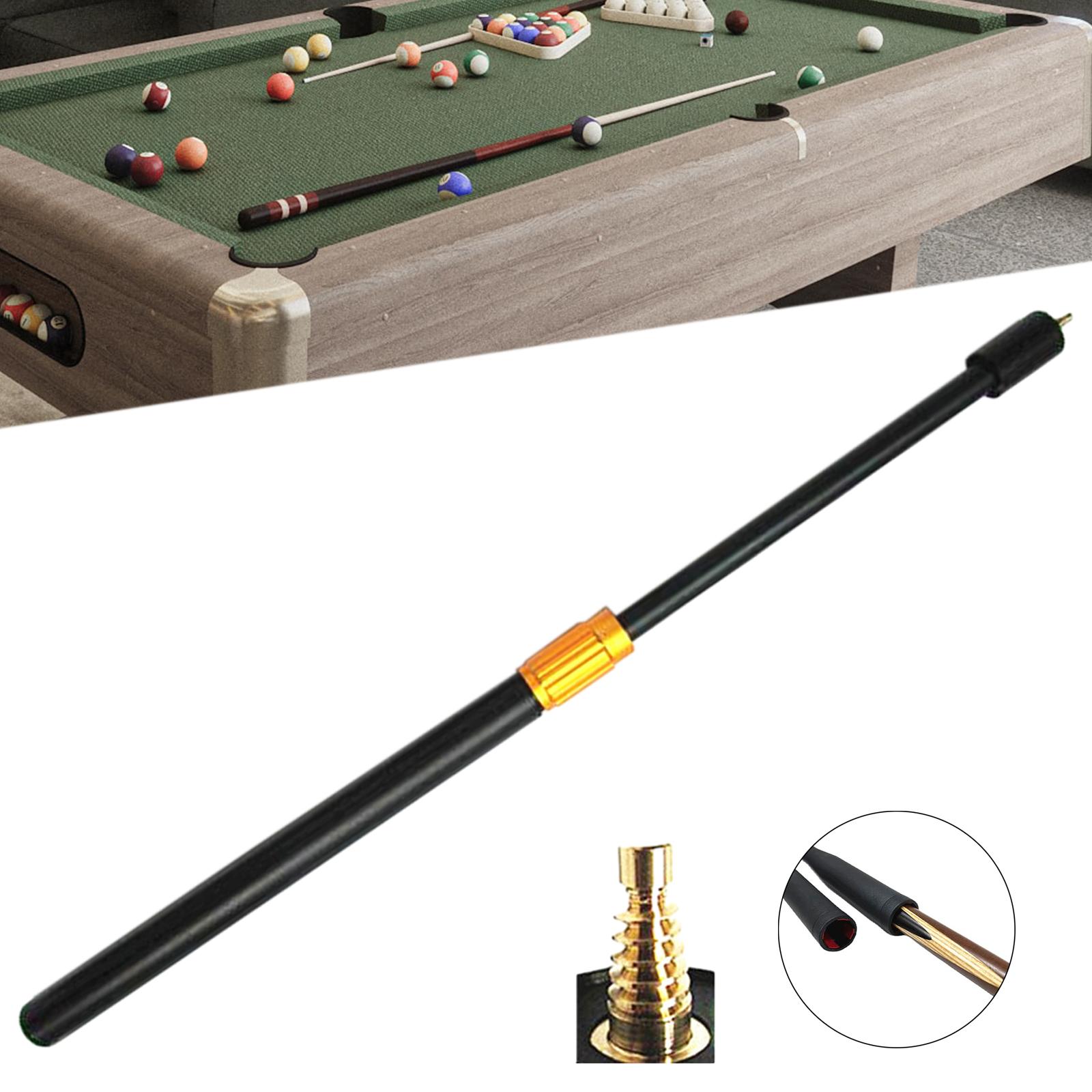 Professional Billiards Cue Extension Telescopic Pool Cue Extender for Billiard Enthusiast Entertainment Billiards Accessories