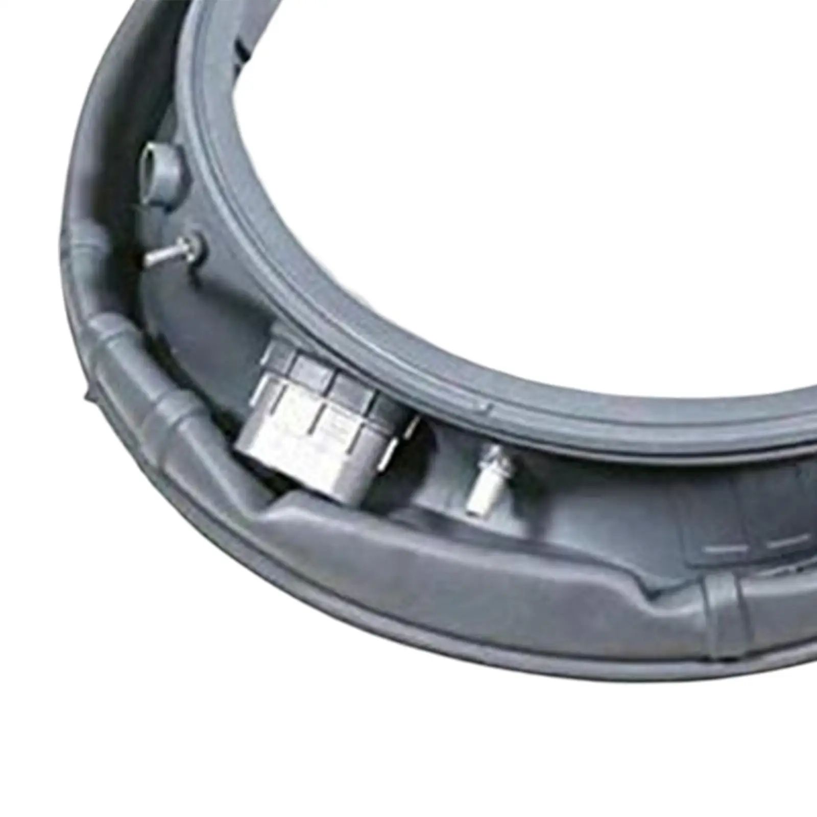 Round Door Boot Gasket Gum Material for Samsung Washers DC97-18094B AP5917067 Washer Repair Gray PS9606239