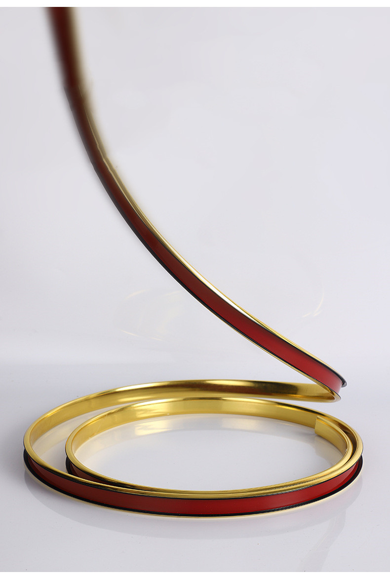 2023 New U-shaped Edge Banding Cabinet Desktop Edge Banding Decorative Strip PVC Wood Furniture Protector Cover Home Decoration