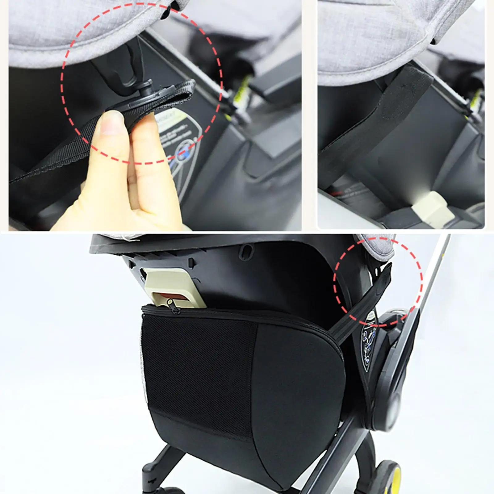 Multifunctional Baby Stroller Organizer Stroller Caddy for Pushchair Toddler