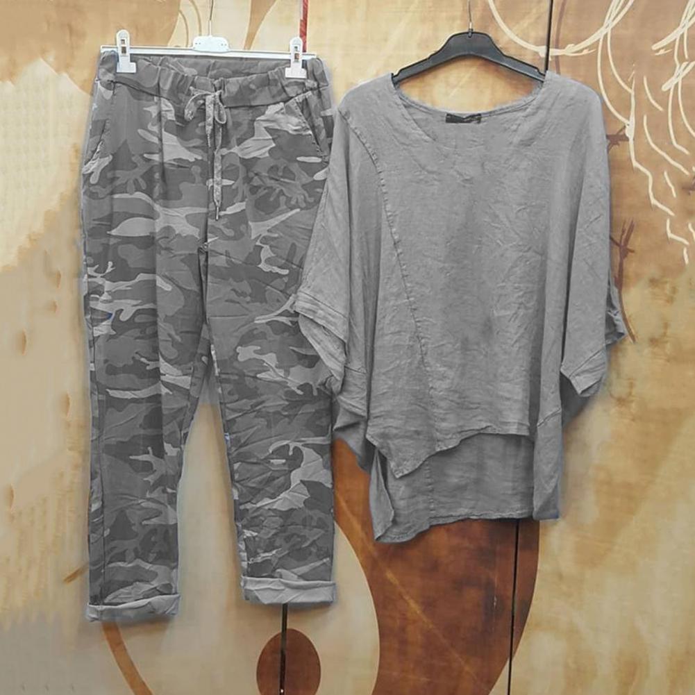 camuflagem imprimir roupa casual para uso diário