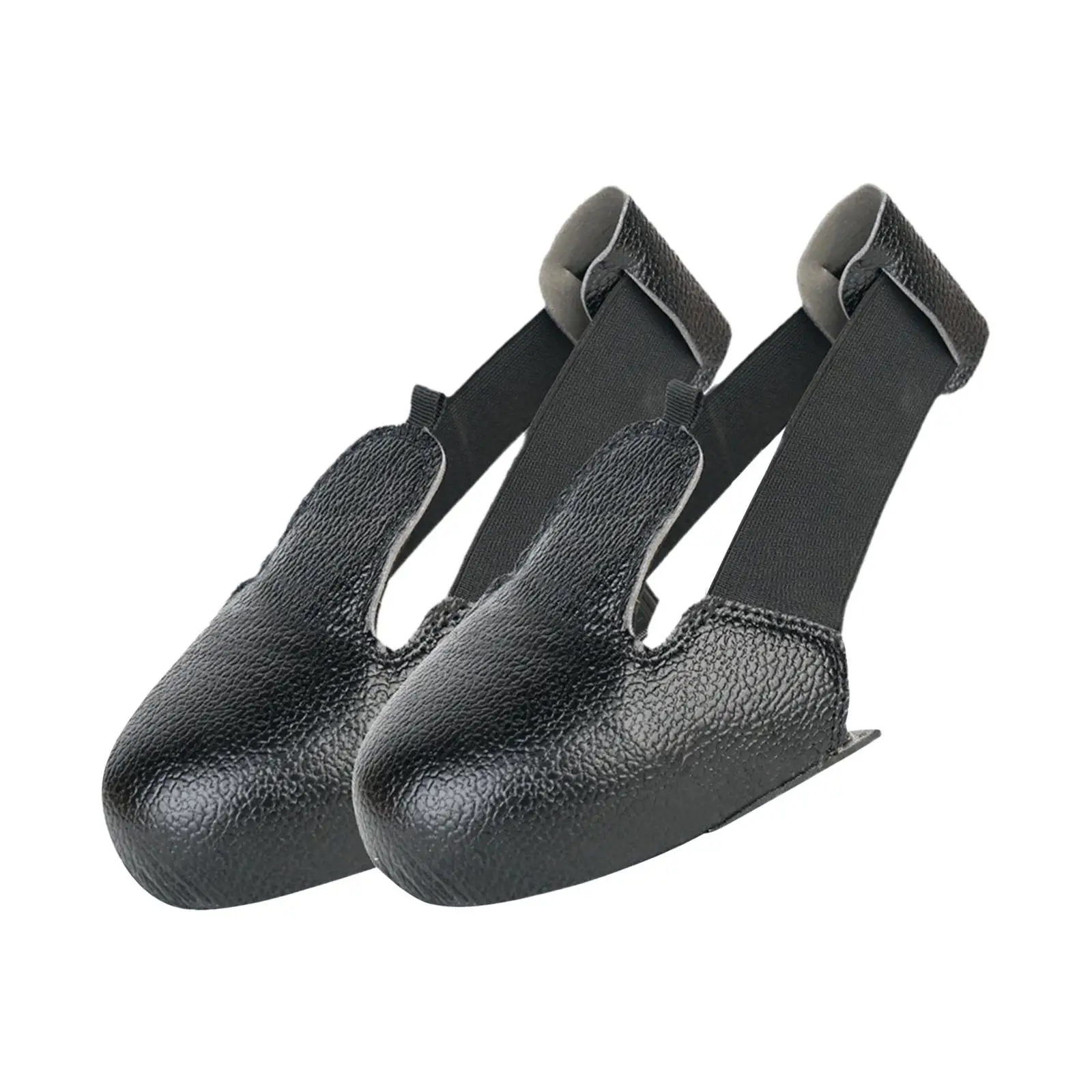 Stretch Leather Overshoes Toe Cap Safety Shoe Caps Universal Leather Shoes Covers Overshoes Accessories