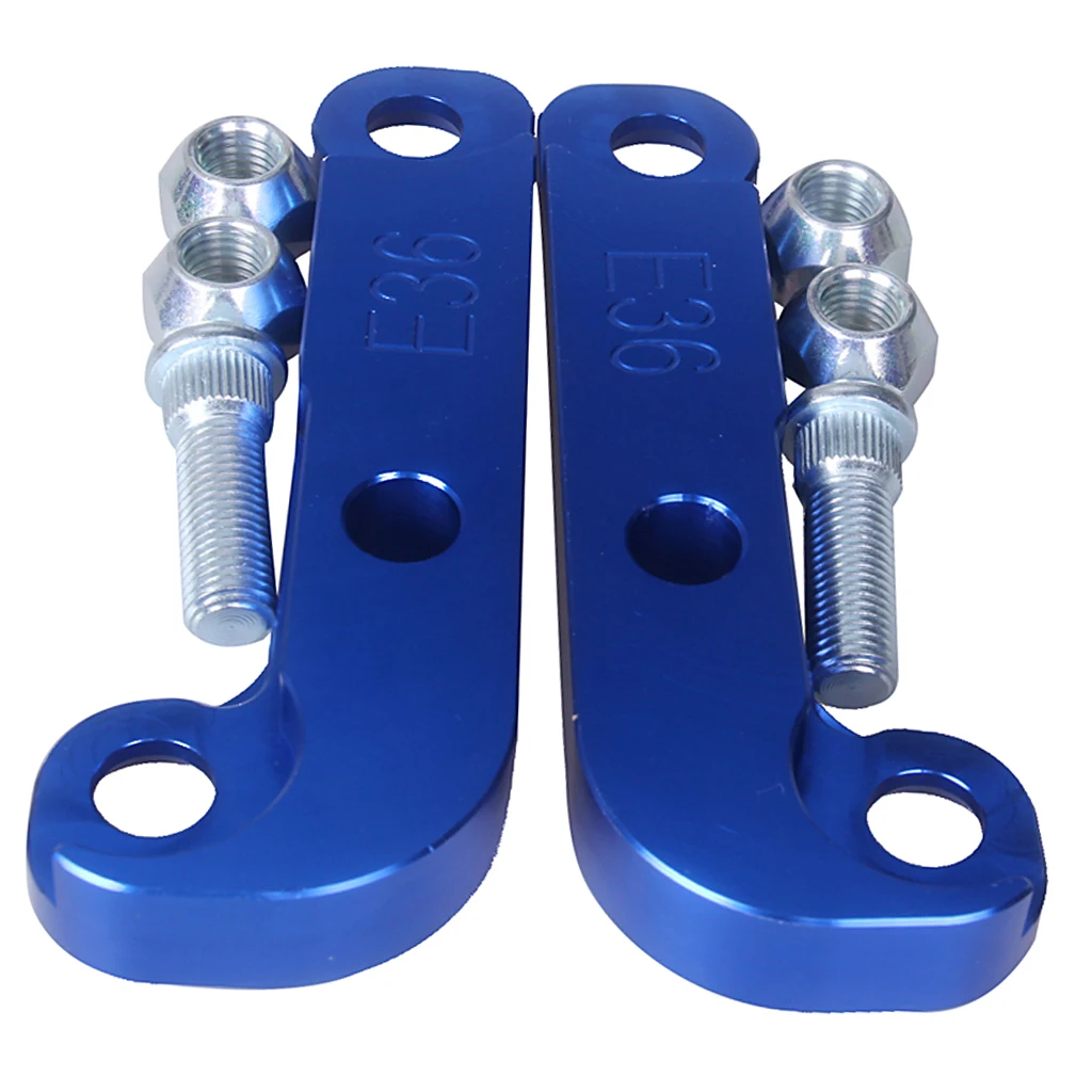 Blue Car  Lock Adapter Increase Wheel Turn Angle 25% for E36