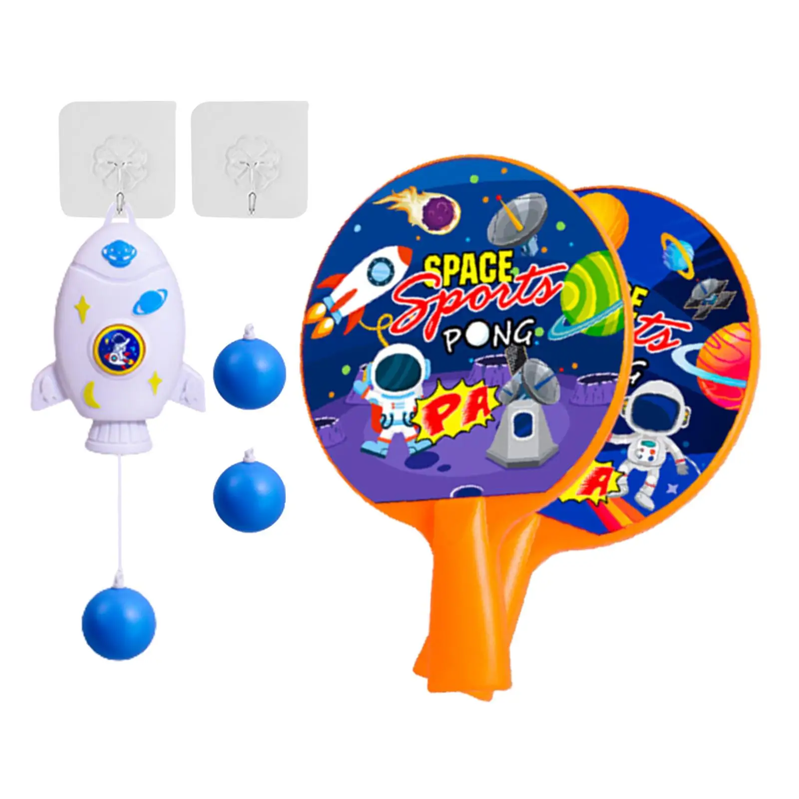 Indoor Hanging Table Tennis Trainer Tennis Practice Equipment Table Tennis Traning Set Interactive Toys No Need Table