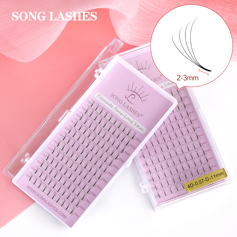 Best of SONG LASHES Long Root Lashes Extensions Premade Volume Fans 2d / 3d / 4d / 5d Faux Eye Lash Russian Volume Eyelash Extension Reviews & Tips