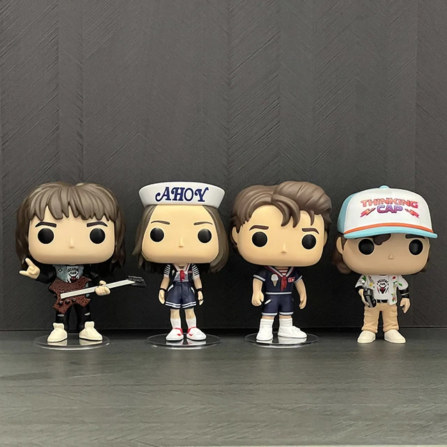 Stranger Things Max Eleven Figura Coleção, Will Joyce Dustin, Dardo, Steve,  Robin, Eddie, Suzuki, Demogorgon, Brinquedo de Criança Presente - AliExpress