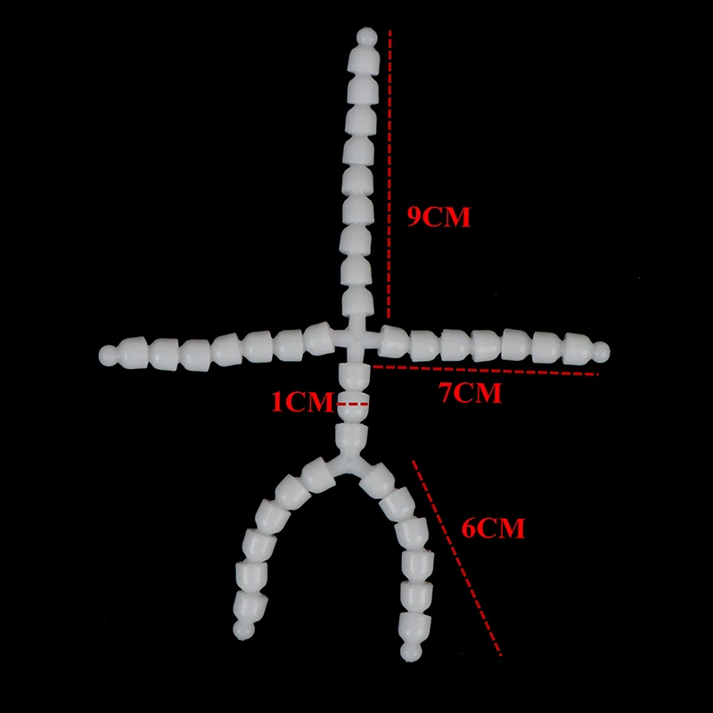 Скелет гибкий заготовка для игрушек
