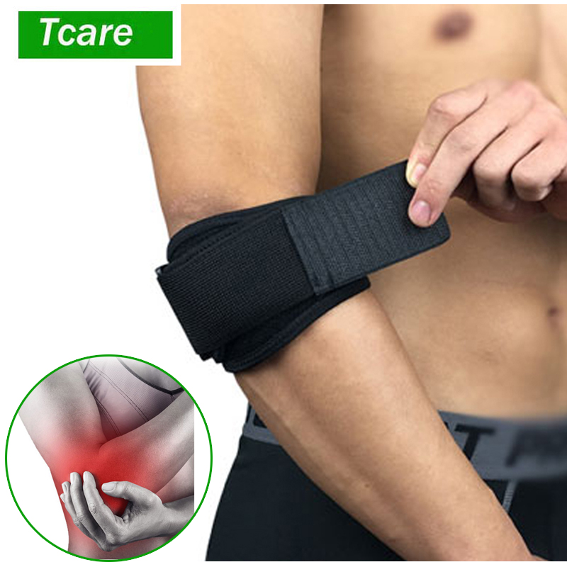 Best of Tcare 1Piece Tennis Elbow Brace For Tendonitis - With Compression Pad Tennis &amp; Golfer&#039;s Elbow Strap Band - Relieves Forearm Pain Reviews & Tips