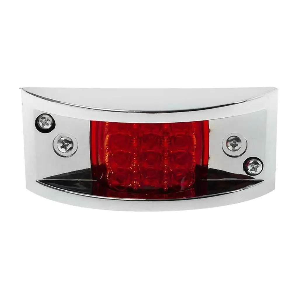 Red LED Side Marker  Lamp Waterproof Universal Sealed