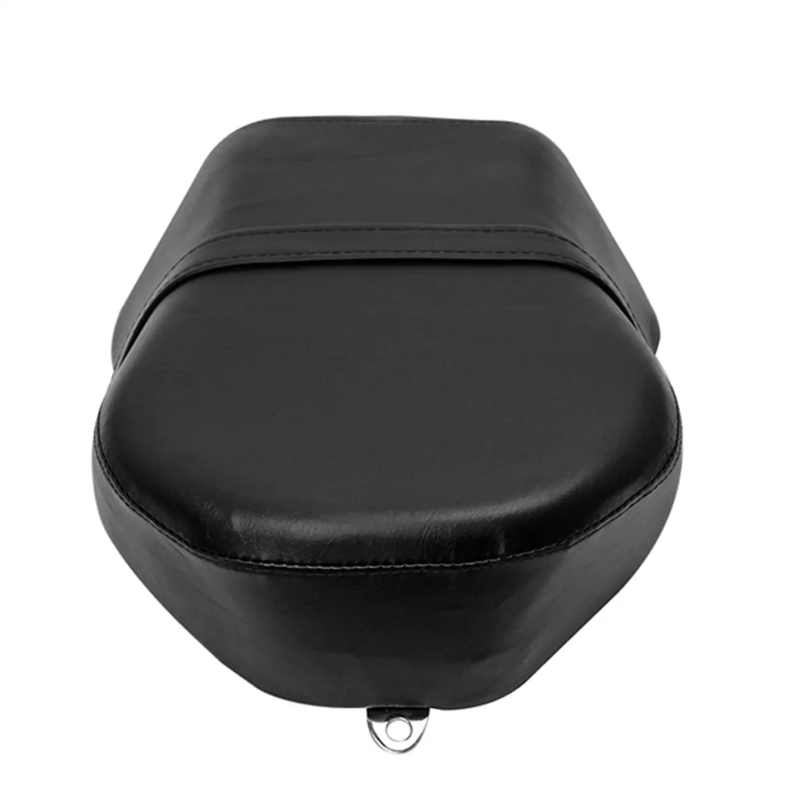 Black Motorcycle Pillion Cushion Pad Motorcycle Passenger Seat Cushion for Harley Sportster 883 1200