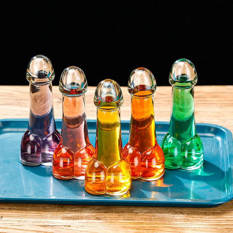 Penis Glass Bottle, Glass Mug Bottle, Penis Glass Cup, Penis Cocktails