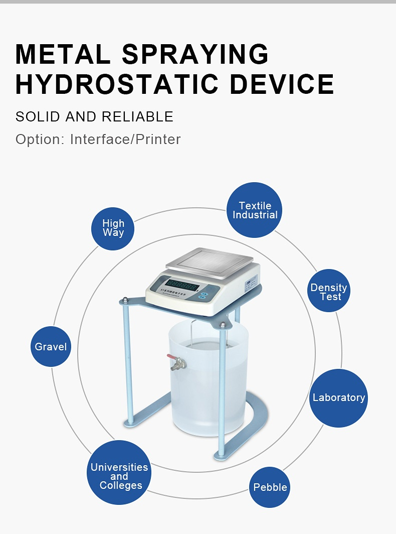 Hydrostatic Balance 2.1kg 3.1kg 5.1kg Precision Automatic Electronic Weighing Eq