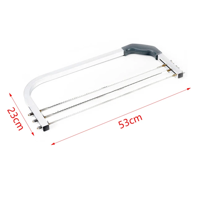 Amazon.com: Adjustable Cake Cutter Leveler, Cake Leveler Professional Cake  Slicer with Stainless Steel Wires and Handle, Cake Leveler & Slicer Cutter  Tool for Baking: Home & Kitchen