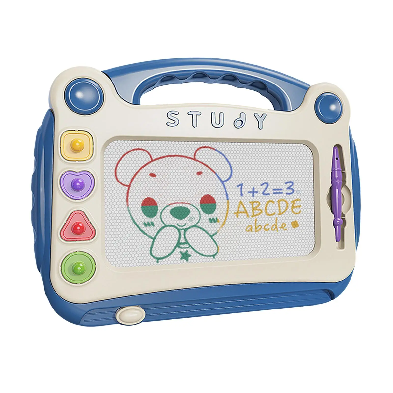 Etch Table Sketch Pad Learning Toys Doodle Board Erasable Writing Sketching Pad for Childrens 2-3 Year Old Gifts