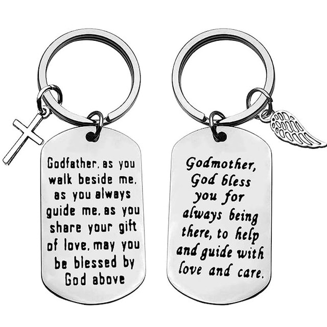 20 Porte-clés Ange Gardien - Cadeau De Communion, Baptême Ou Mariage Avec Sacs Et Étiquettes