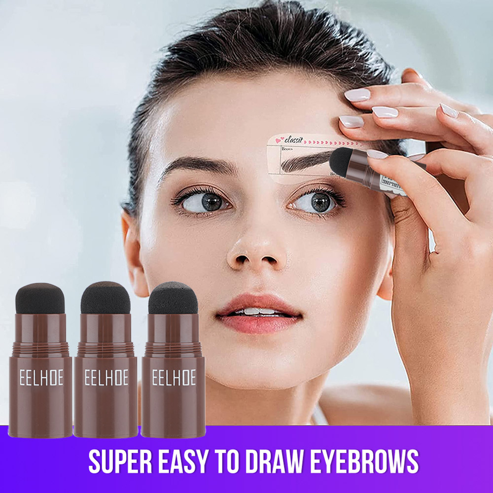 Best of One Step Eyebrow Stamp Shaping Set Maquillajes Para Mujer Enhancer Waterproof Makeup Beauty Products For Women Eye Brow Template Reviews & Tips