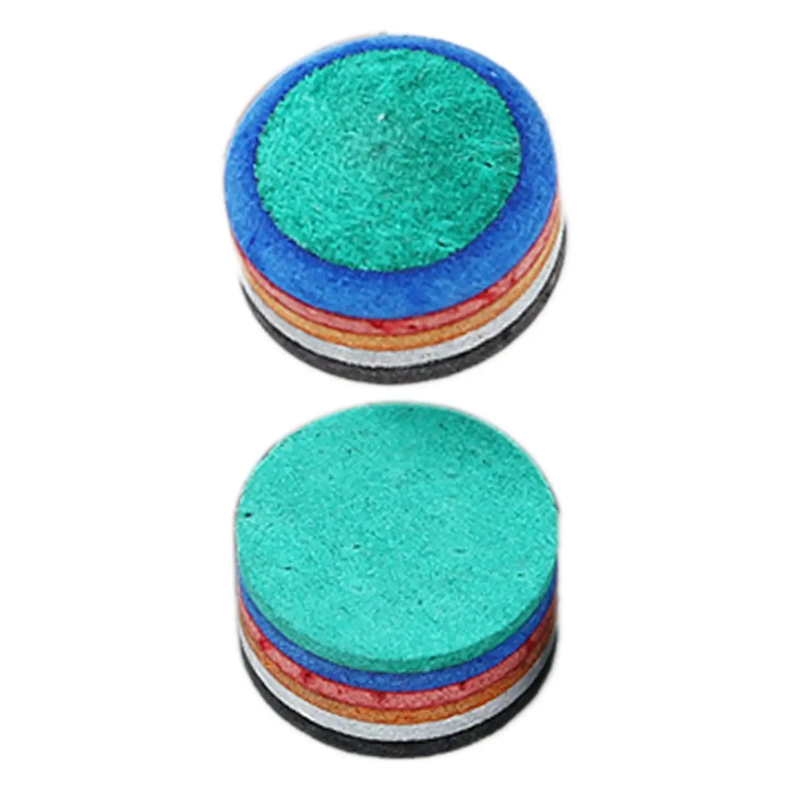 Pool Cue Tip Hard Snooker Pool Cue Tip Multiple Layer Glue on Durable Head for