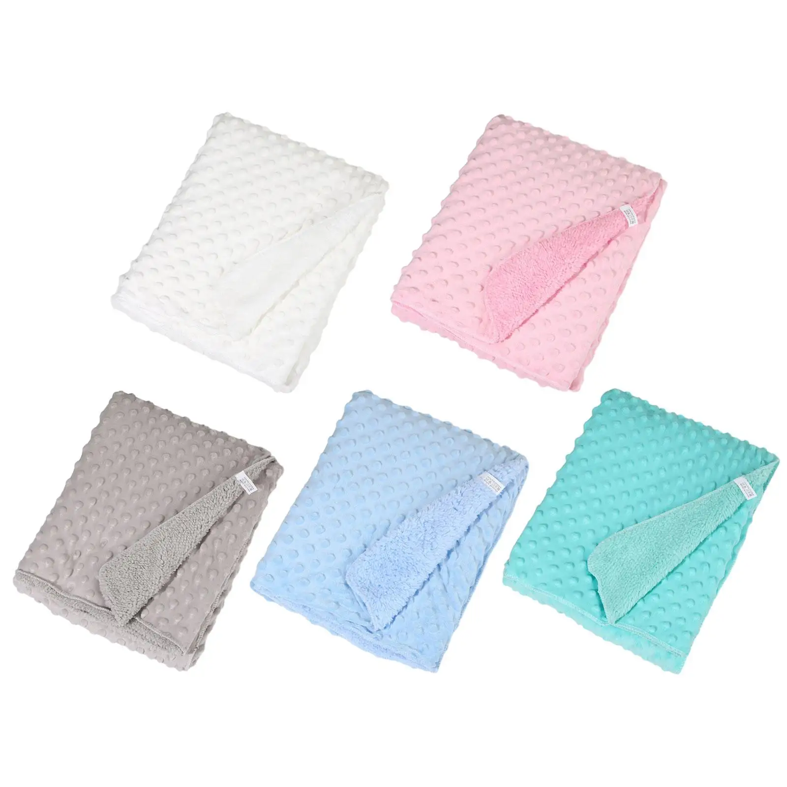 Baby Blanket Warm and Cosy Breathable Super Soft 30x40 Inches Lightweight Newborn Blanket for Nursery Bed Crib Sofa Couch Travel