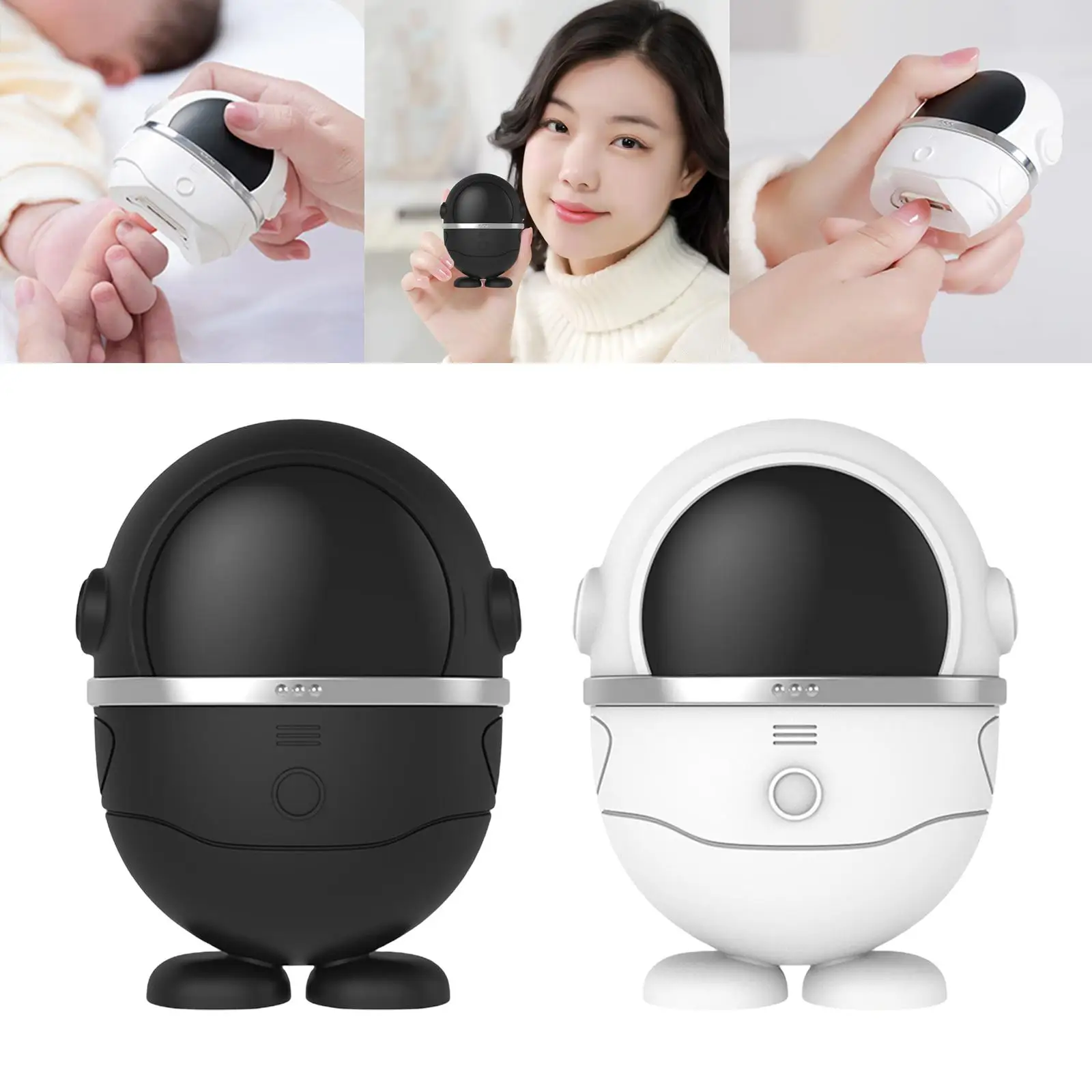 Electric Automatic Nail  Rechargable Fingernail Care Fingernail Nail File  Manicure Cutter for Elderly baby