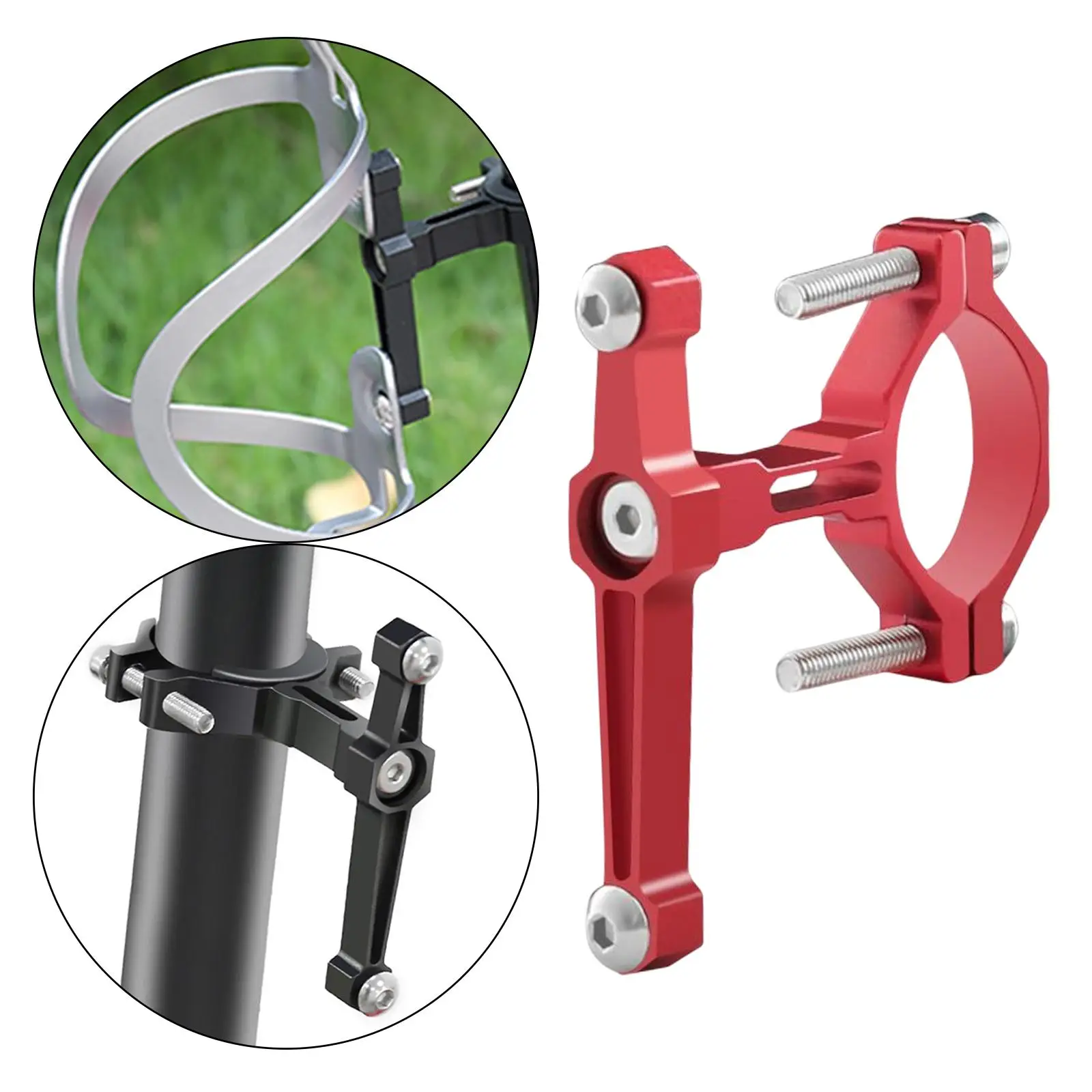 Bicycle Water Bottle Cage Holder Bike Kettle Rack Mount for Mountain Bikes