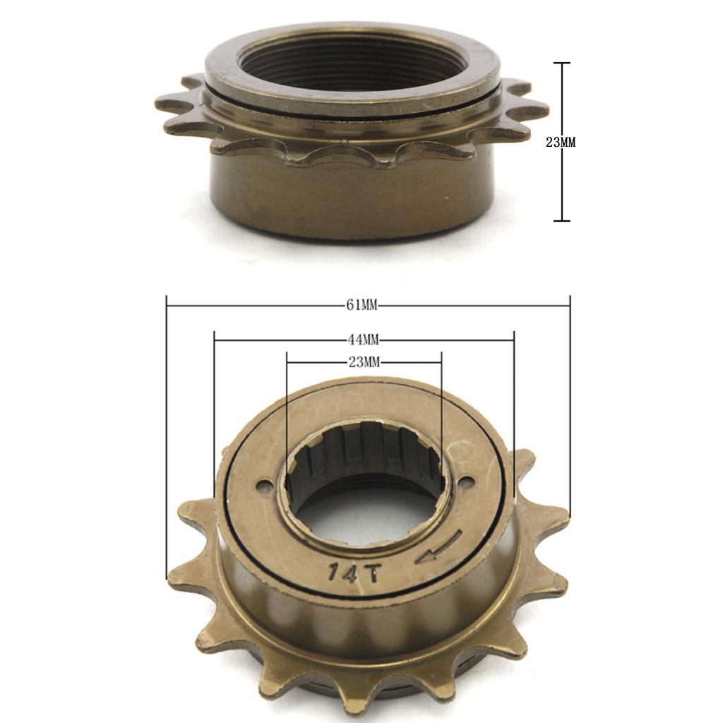 Piezas de piñón de volante único Premium Bike Freewheel Cog BMX