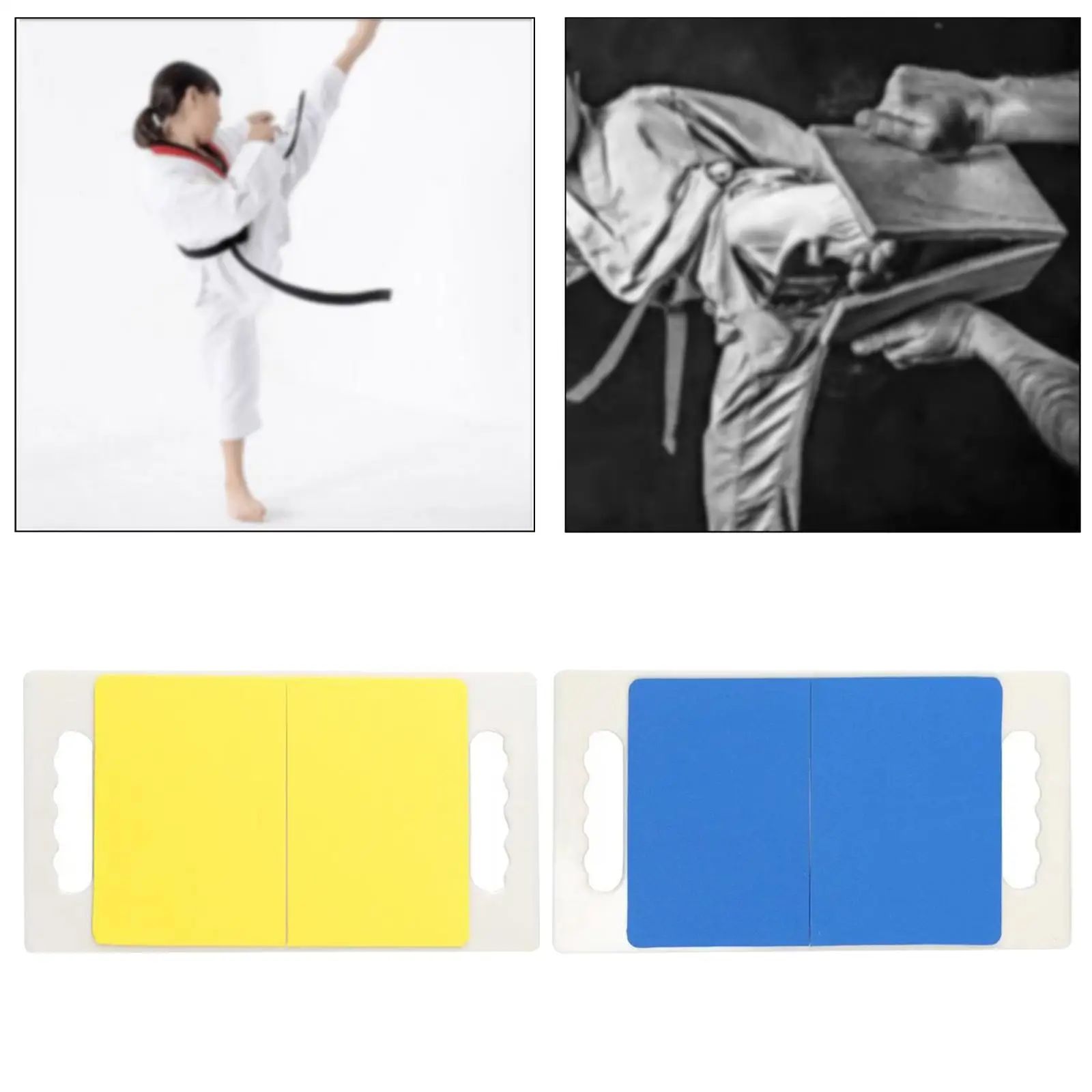 Kids Taekwondo Karate Board Rebreakable Board with Handle for Professional Training Equipment