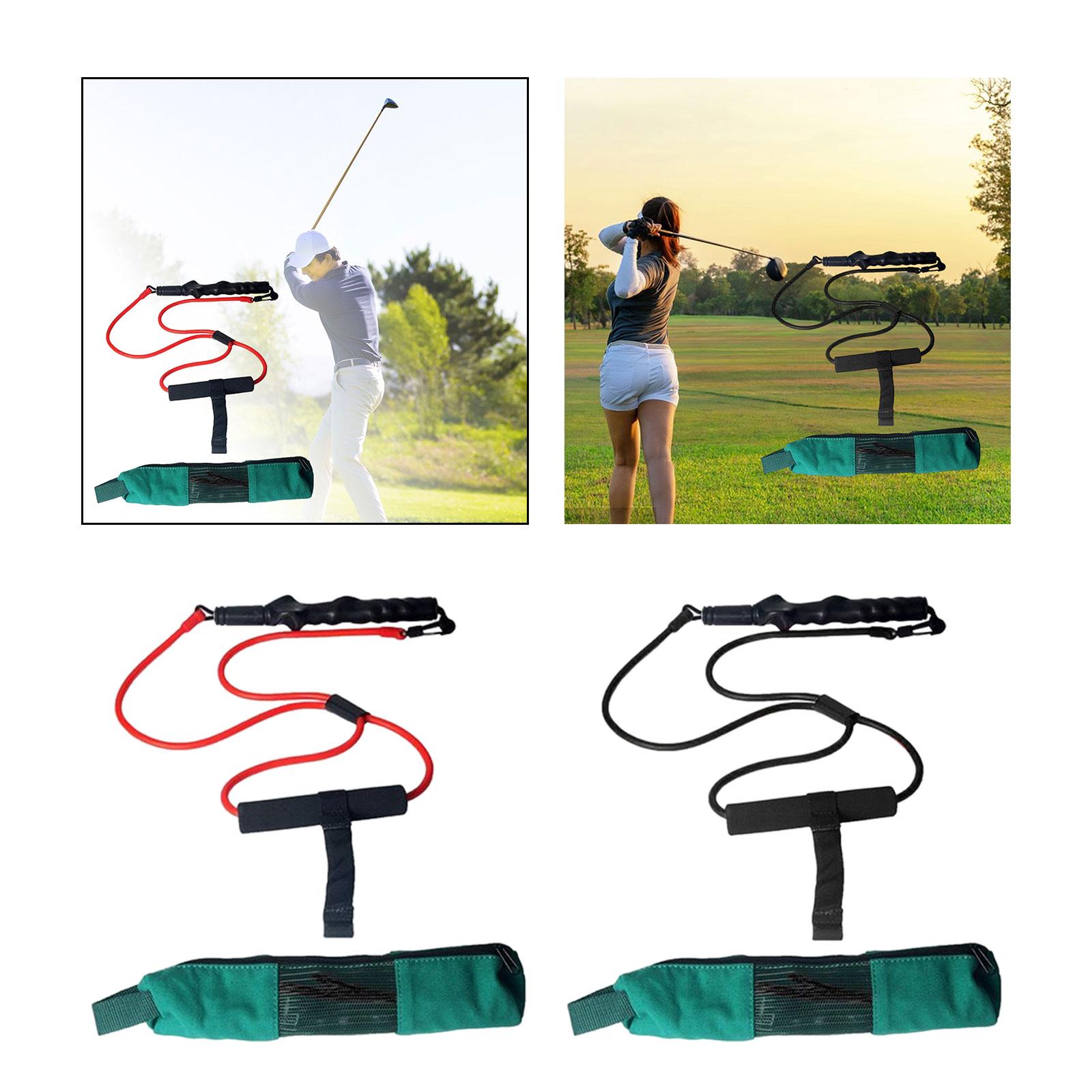 Durable Golf Training Aid Exercise Device Easily Carry with Storage Bag Improve