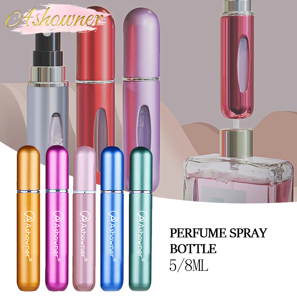 Best of 5ml / 8ml Refillable Perfume Bottle Aluminum Perfume Atomizer Spray Bottle For Travel Container Perfume Women Cosmetic Makeup Tool Reviews & Tips