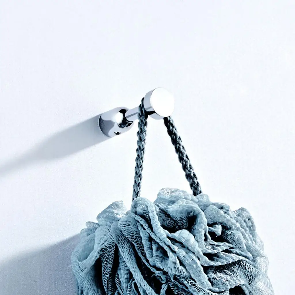 Bathroom Towel Hook Thin Rod Hanger for Coat Hat Keys Bathing Accessories