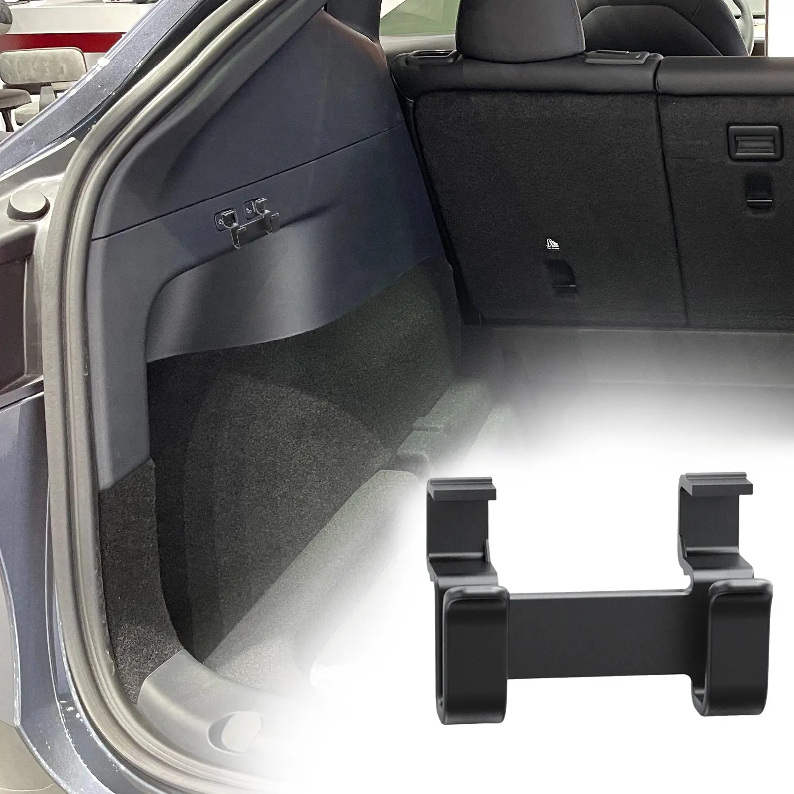 Car Rear Trunk Hook Storage Bag Holder for Tesla Model Y Replace Parts